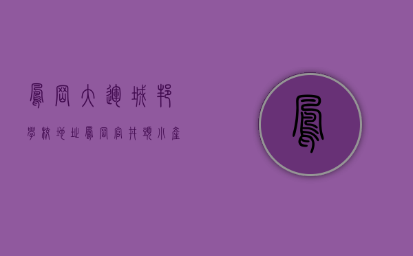 凤岗大运城邦学校地址（凤岗官井头小产权房《大运公馆》特价三房598万套，民用水电）