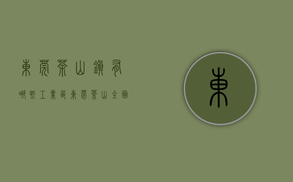 东莞茶山镇有哪些工业区（东莞茶山：全面构建高质量教育体系）(茶山镇有几个工业区)