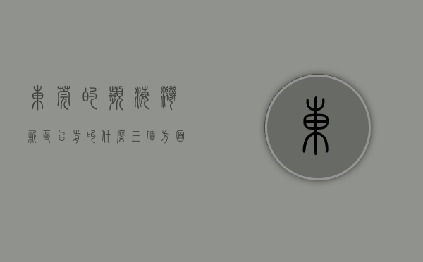 东莞的滨海湾新区以前叫什么（三个方面告诉你，为什么东莞滨海湾是大湾区的探路者！）