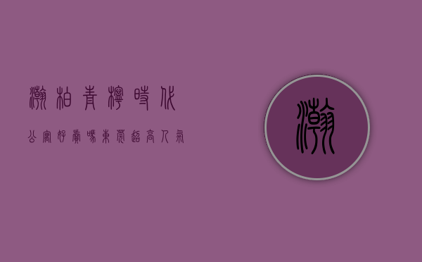 瀚柏青柠时代公寓好卖吗（东莞超高人气楼盘 瀚柏·青柠时代 VS 中央美地）