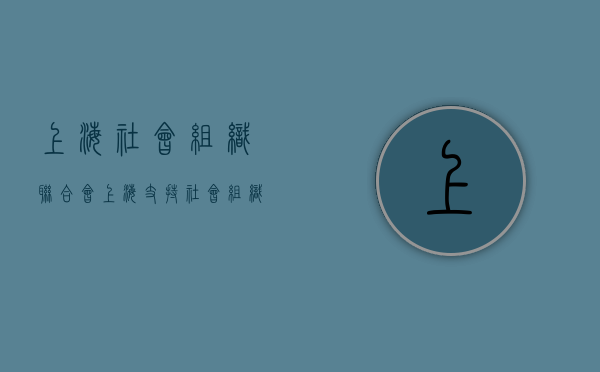 上海社会组织联合会（上海支持社会组织开展“意定监护”，把余生托付给机构靠谱吗？）