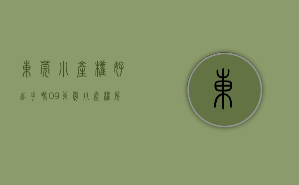 东莞小产权好出手吗（09东莞小产权房还可以入手吗）(东莞小产权房值得买吗)