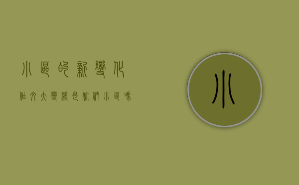 小区的新变化作文（大变样！是你们小区吗？）(关于小区变化的开头)