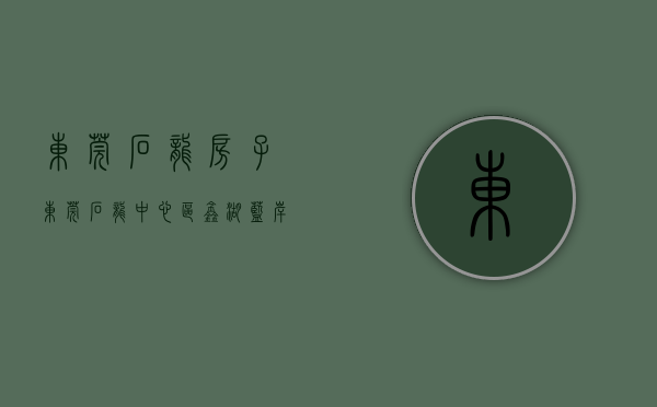 东莞石龙房子（东莞石龙中心区【鑫湖蓝岸】小产权房盛大开盘 一线江景洋房）