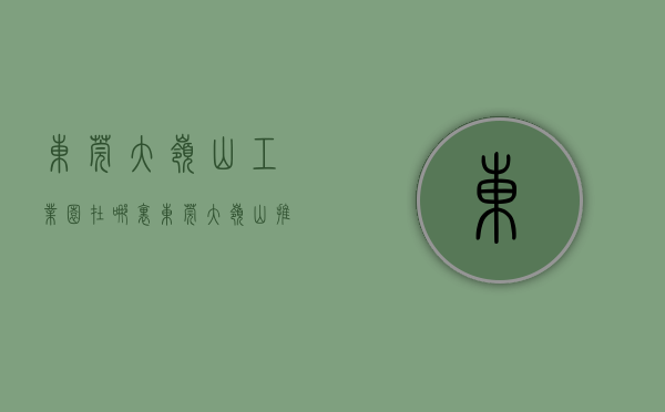 东莞大岭山工业园在哪里（东莞大岭山推出首条工业旅游路线，好吃好玩优惠购）