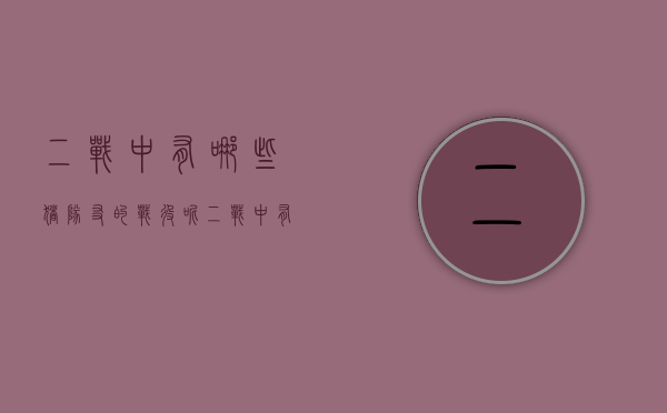 二战中有哪些猪队友的战役呢（二战中有哪些猪队友的战役？）(二战猪肉)