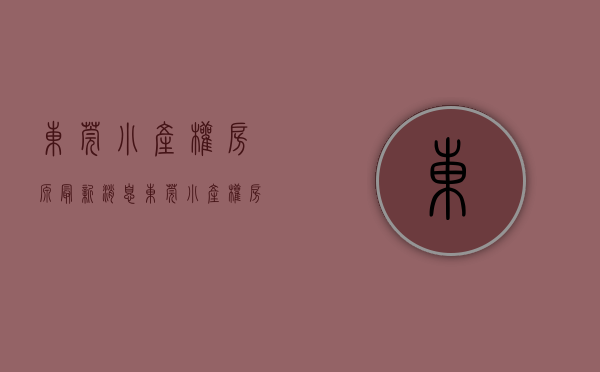 东莞小产权房源最新消息（东莞小产权房仍在售 小产权房利弊难分）