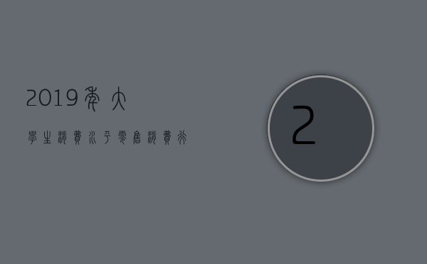 2019年大学生消费水平（零售消费行业数据分析：2021中国775%大学生次均在线购物时间不小于30分钟）