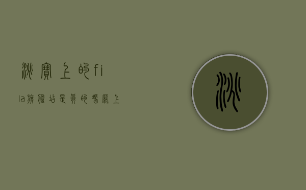 淘宝上的fila旗舰店是真的吗（网上售卖假“FILA”别因为赚钱就“飞了”）(淘宝fila fusion)
