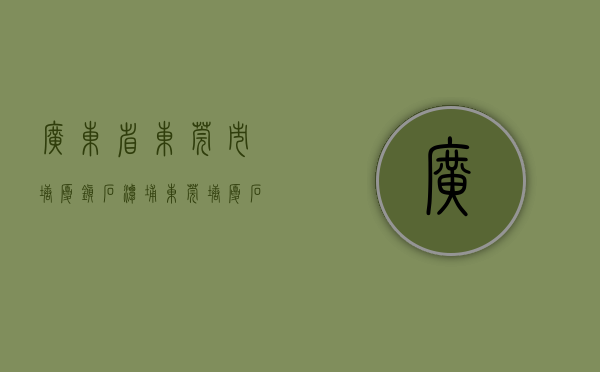 广东省东莞市塘厦镇石潭埔（东莞塘厦石潭埔小产权房「观湖」楼盘详情）