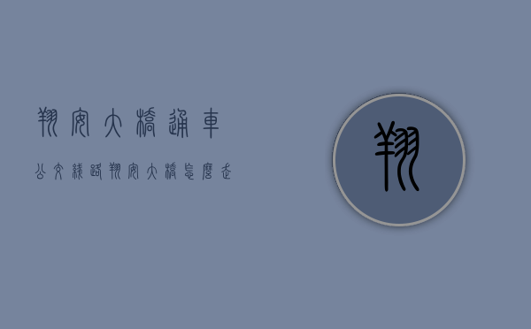 翔安大桥通车公交线路（翔安大桥怎么走？本报为您“导航”）(翔安大桥2022年几月通车)