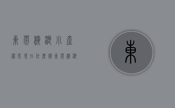 东莞横沥小产权房现在什么价（东莞横沥小产权房【名巨新城豪庭】3栋封闭式小区 均价2980元起）