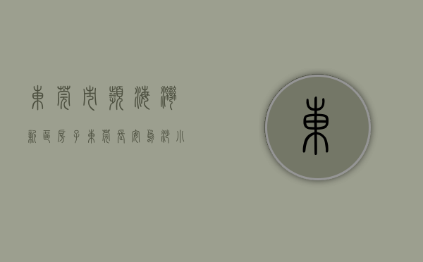 东莞市滨海湾新区房子（东莞长安乌沙小产权房《滨海天城》4栋花园小区，带车库，通燃气）