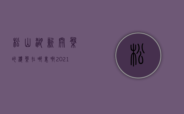 松山湖新开盘的楼盘在哪里啊（2021松山湖有哪些楼盘最值得关注）(松山湖新开楼盘信息)