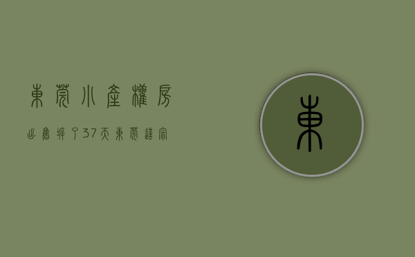 东莞小产权房出售（拆了37天，东莞这宗最大违建化为废墟，工业地建小产权房该收手了）