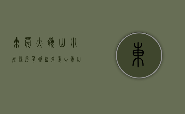 东莞大岭山小产权房有哪些（东莞大岭山小产权房有哪些？）(东莞大岭山小产权房价格)
