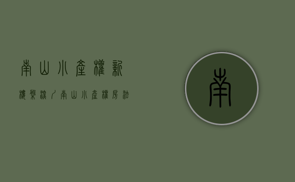 南山小产权新楼盘（深圳南山“小产权房”法拍房遭抢，21人参与，单价7万平拍出）