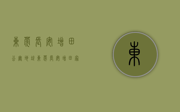 东莞长安增田公寓地址（东莞长安《增田家园》精装小产权房 长安公园万科旁单价4900元起）